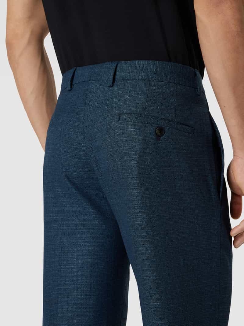 Strellson Slim fit pantalon in gemêleerde look model 'Kynd'