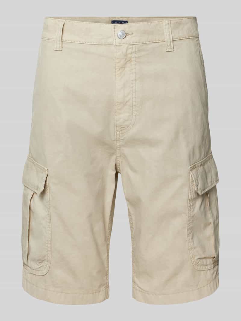 Tommy Jeans Regular fit korte cargobroek van puur katoen model 'OTIS'
