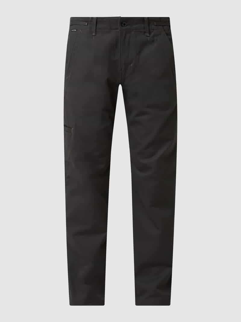 G-Star Raw Straight tapered fit chino van katoen model 'Pilotte'