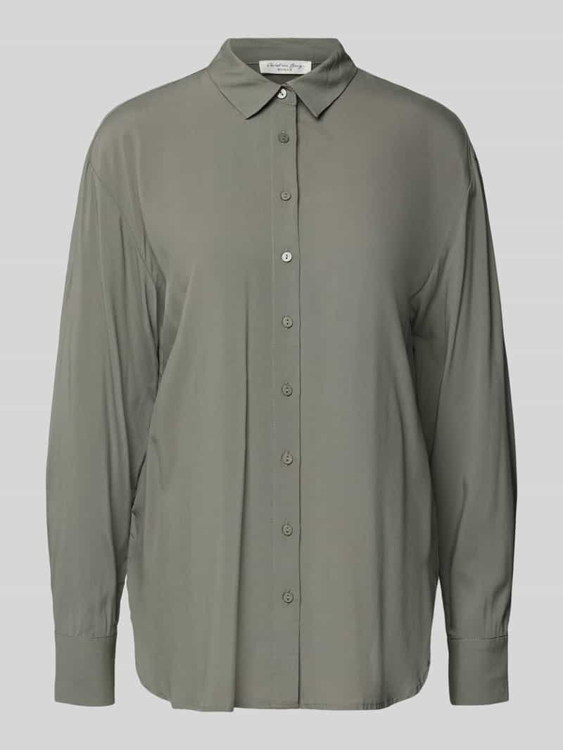Christian Berg Woman Regular fit overhemdblouse met knoopsluiting