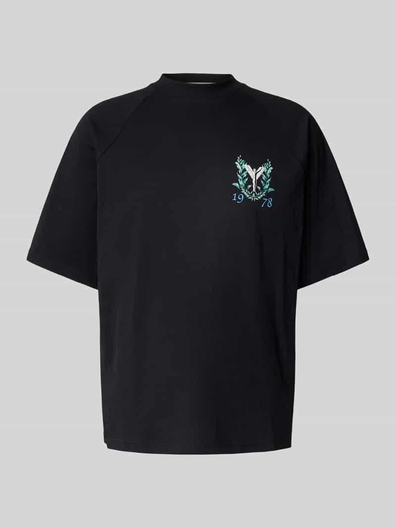 carlo colucci Oversized T-shirt met labelprint