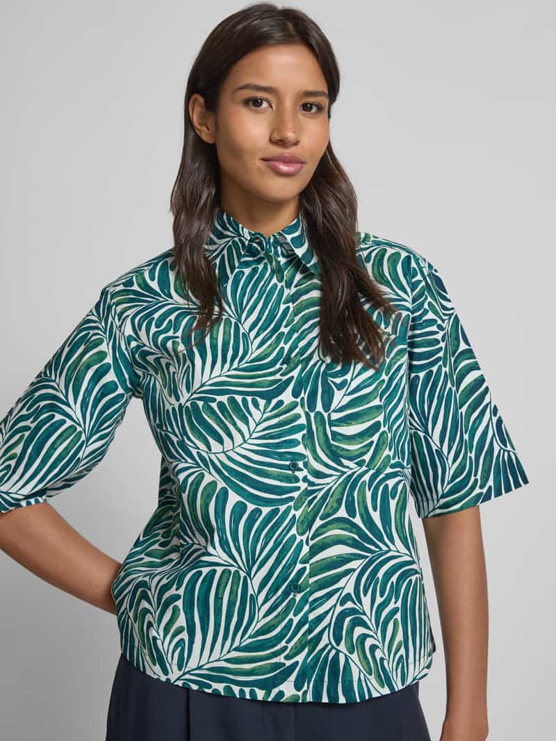 Christian Berg Woman Overhemdblouse met knoopsluiting