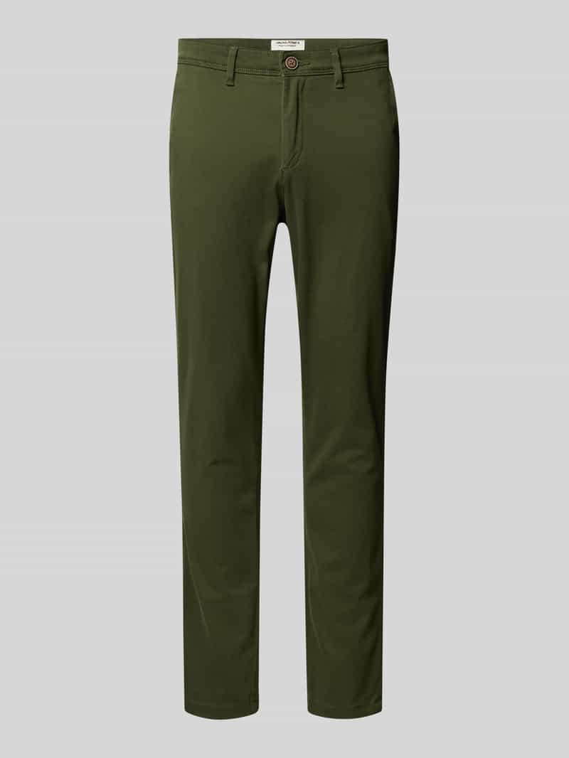 jack & jones Regular fit chino met stretch model 'MARCO'