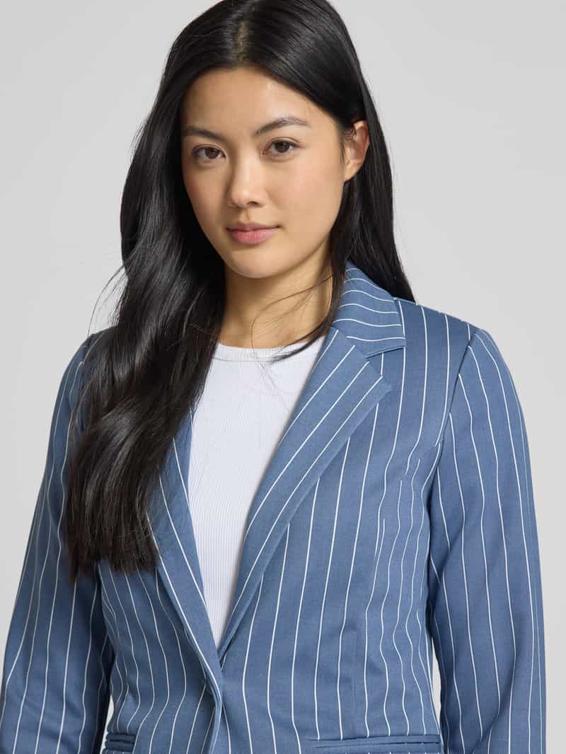 Ichi Slim fit blazer met paspelzakken model 'KATE'