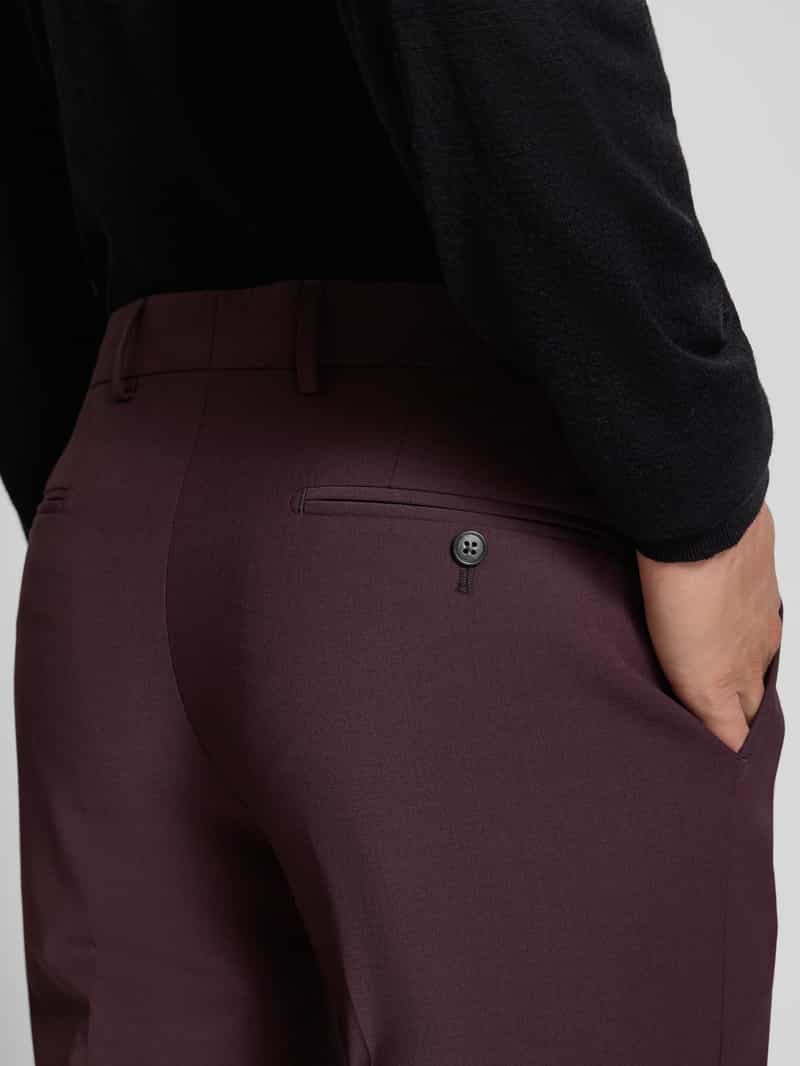 Pierre Cardin Pantalon van scheerwolmix model 'Ryan'