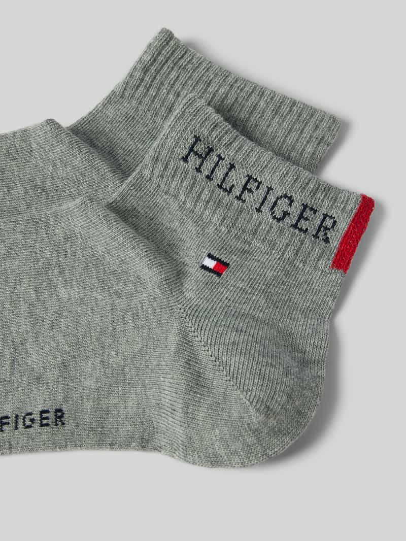 Tommy Hilfiger Sokken met labeldetail in een set van 2 paar