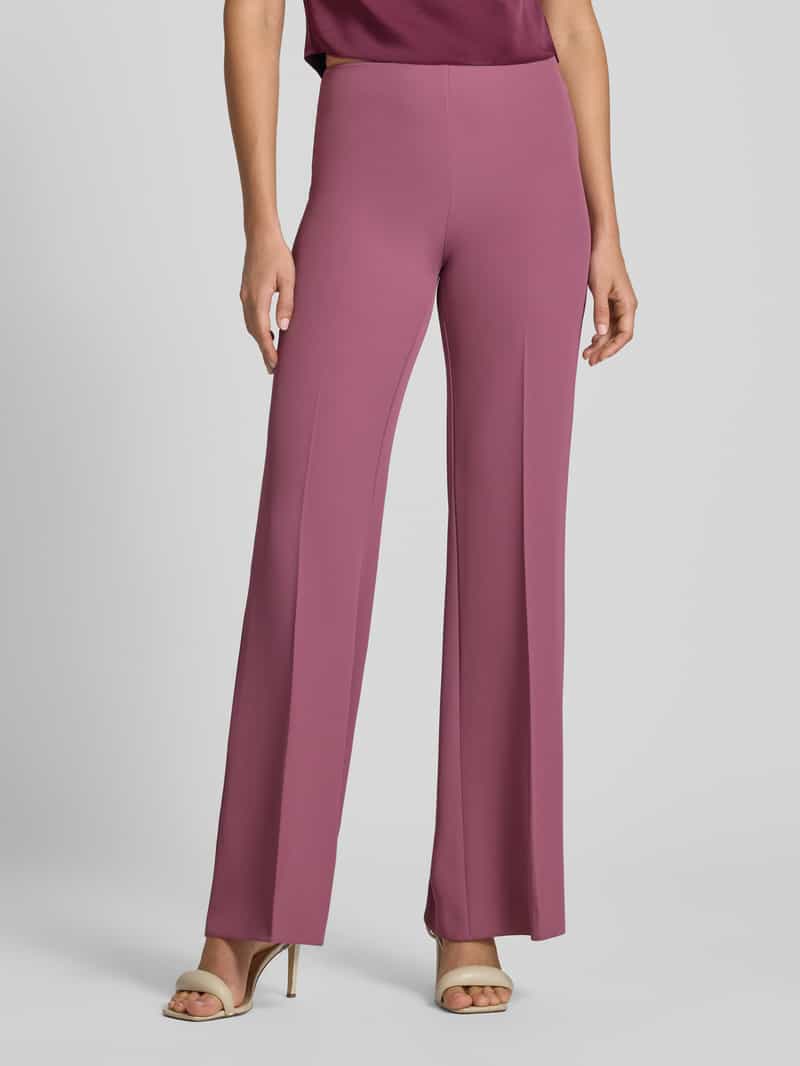 RINASCIMENTO flared fit broek met bandplooien