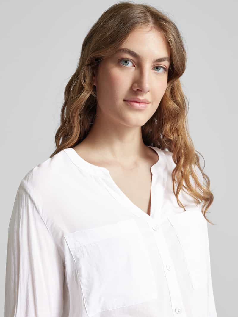 Christian Berg Woman Overhemdblouse met borstzakken