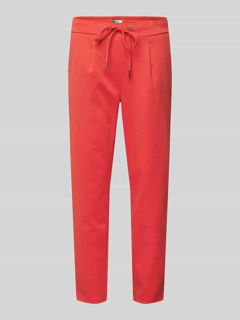 b.Young Tapered fit broek met bandplooien model 'RIZET'