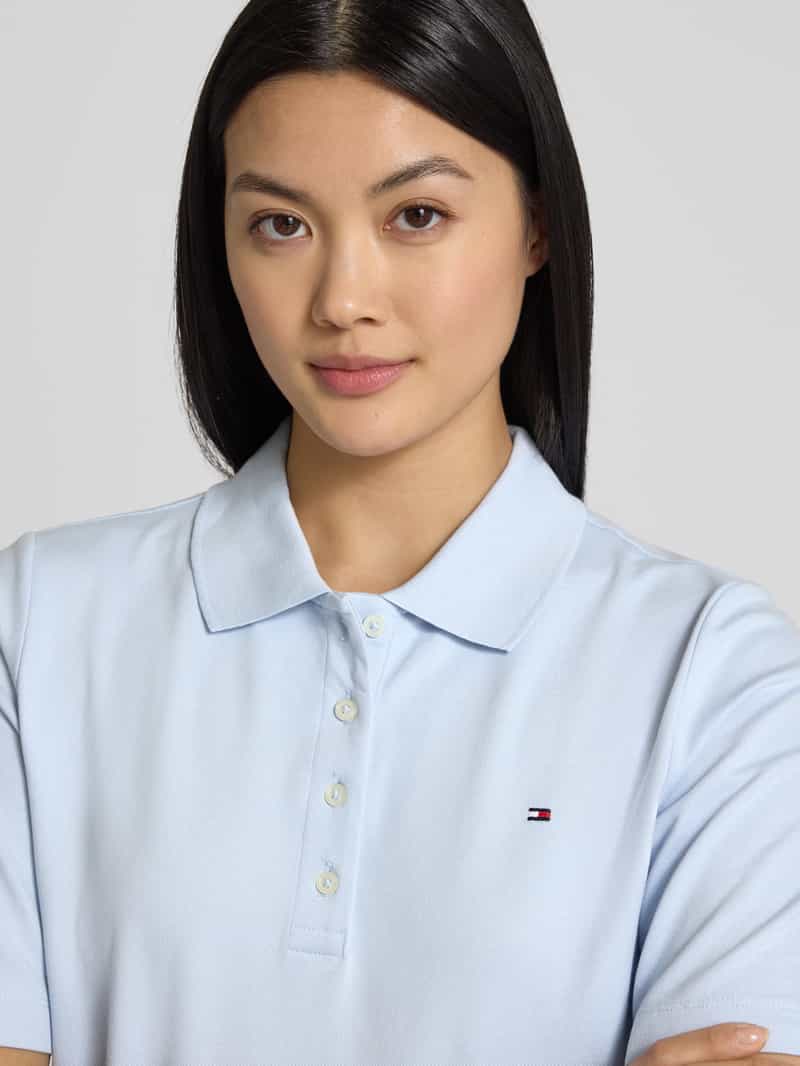 Tommy Hilfiger Regular fit poloshirt met logostitching model '1985'