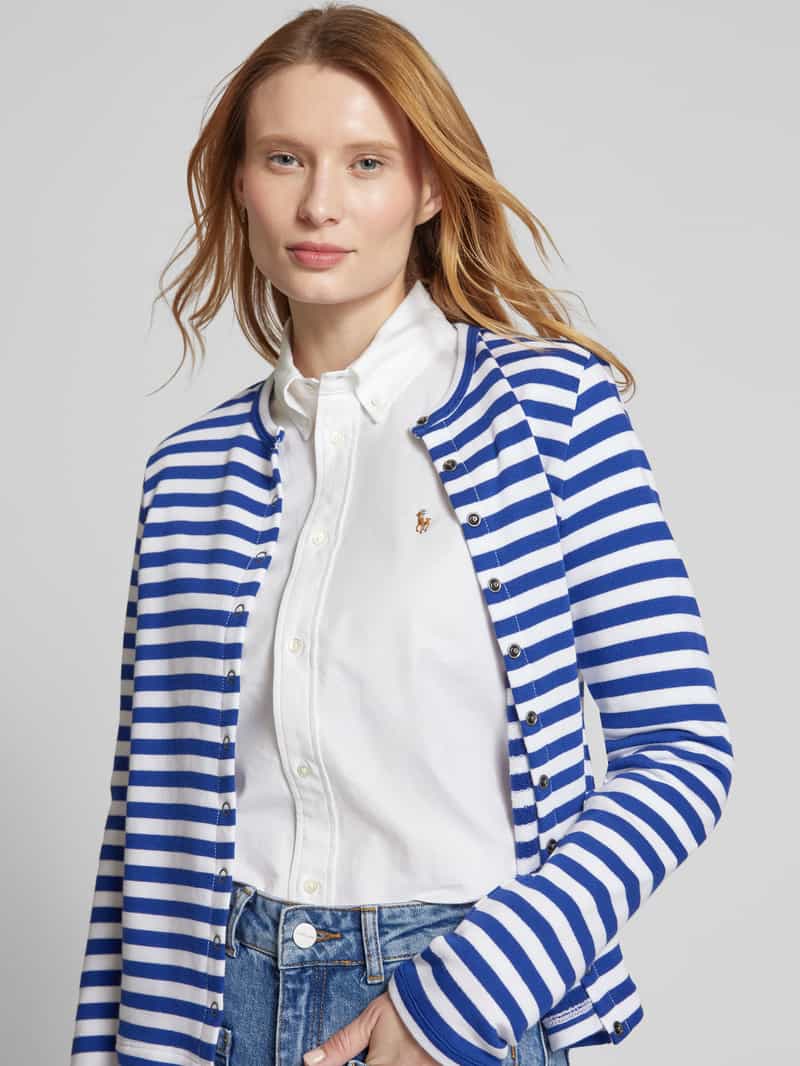 Polo Ralph Lauren Regular fit overhemdblouse met logostitching