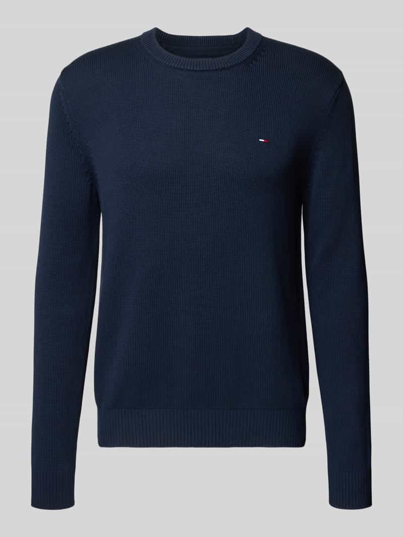 Tommy Jeans Regular fit gebreide pullover van zuiver katoen