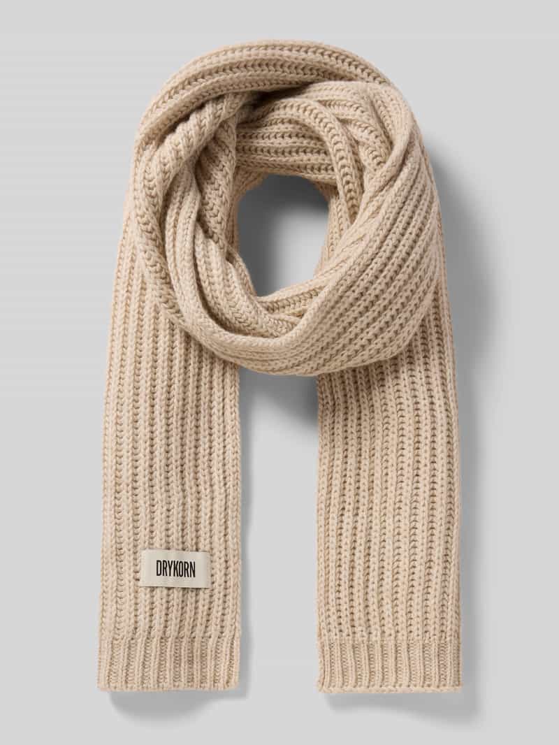 drykorn Sjaal met labeldetail model 'CRONICA'