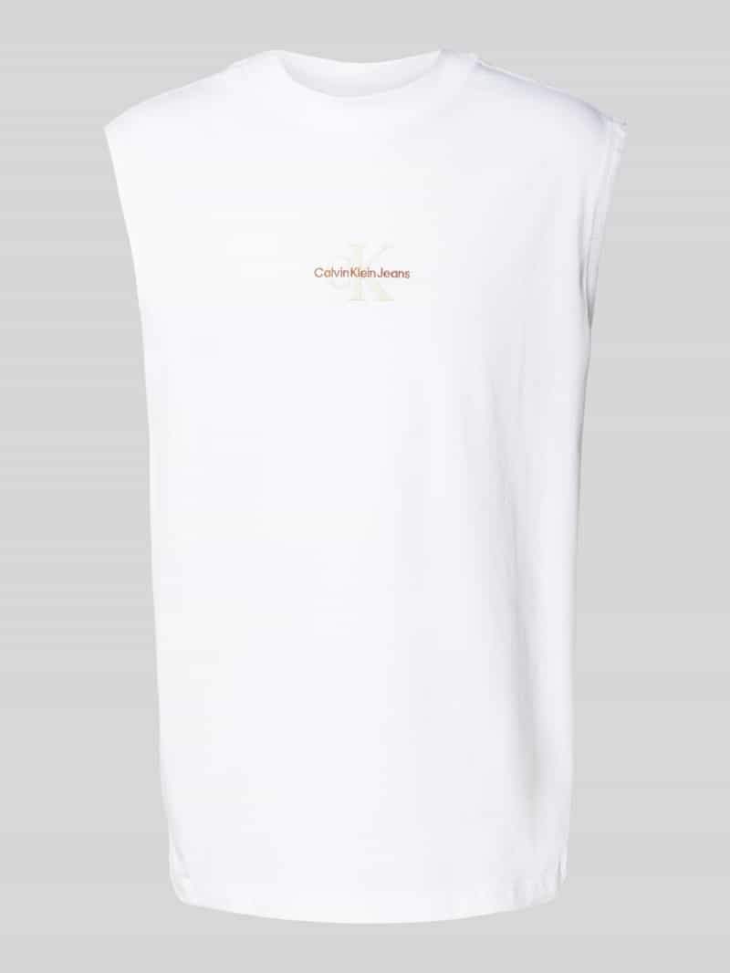 Calvin Klein Jeans Top met labelstitching