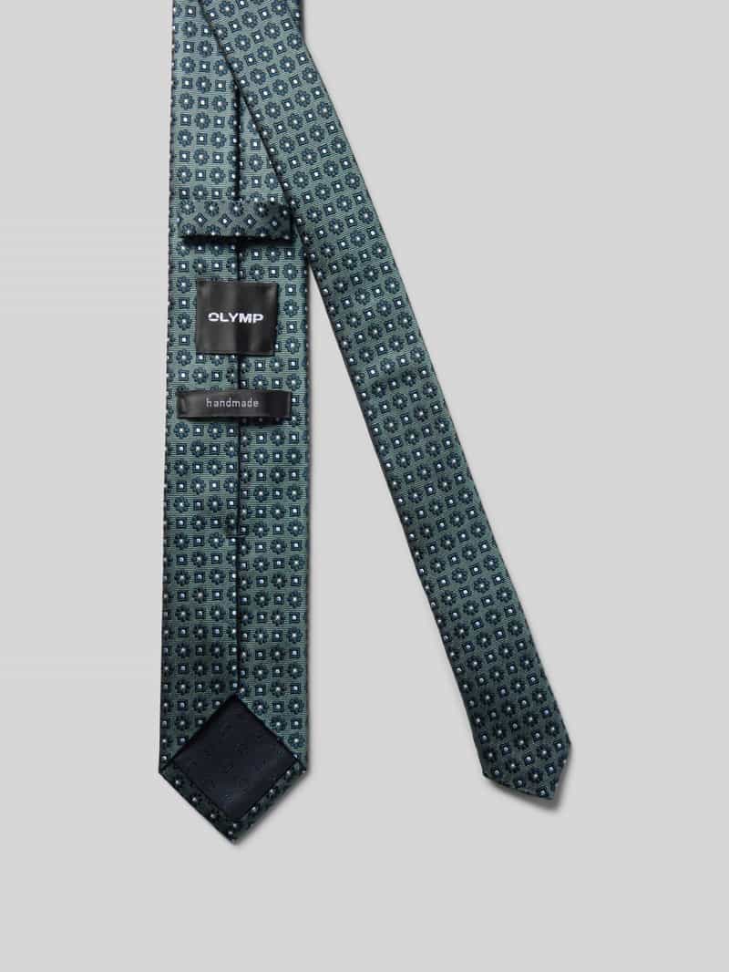 Olymp Stropdas met labeldetail