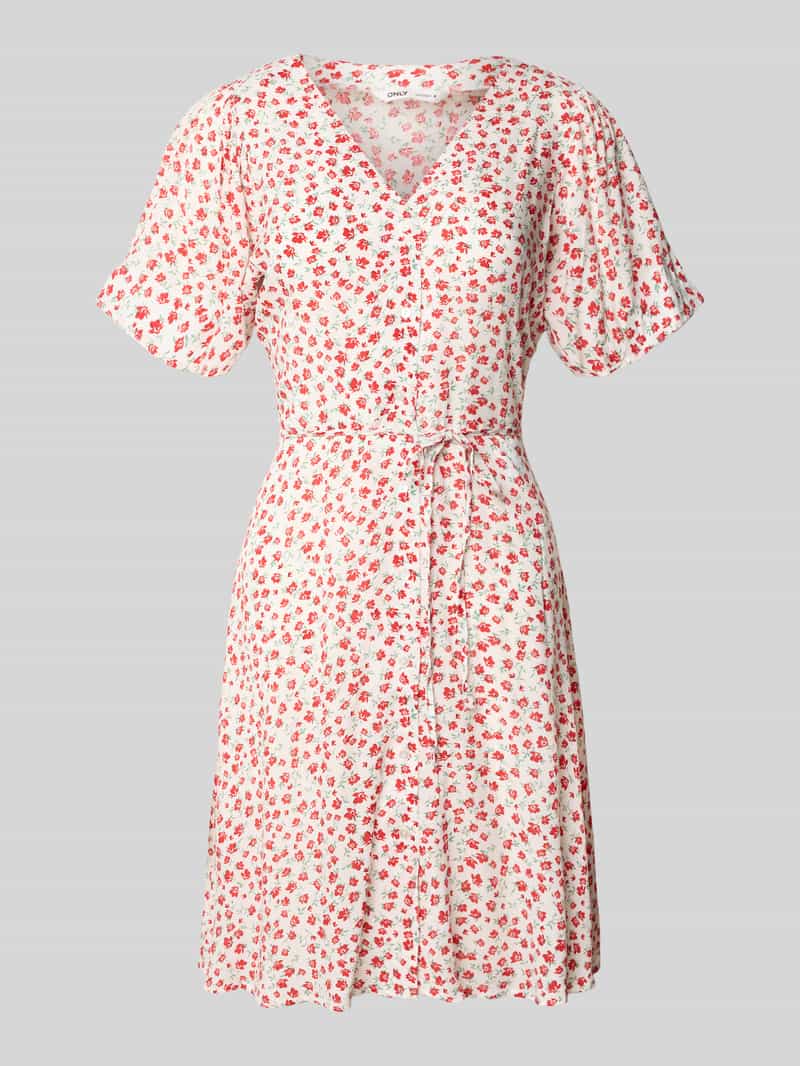 Only Regular fit mini-jurk van pure viscose model 'EVIDA'