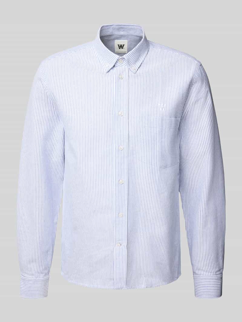 Wood Regular fit vrijetijdsoverhemd met button-downkraag model 'Adam'