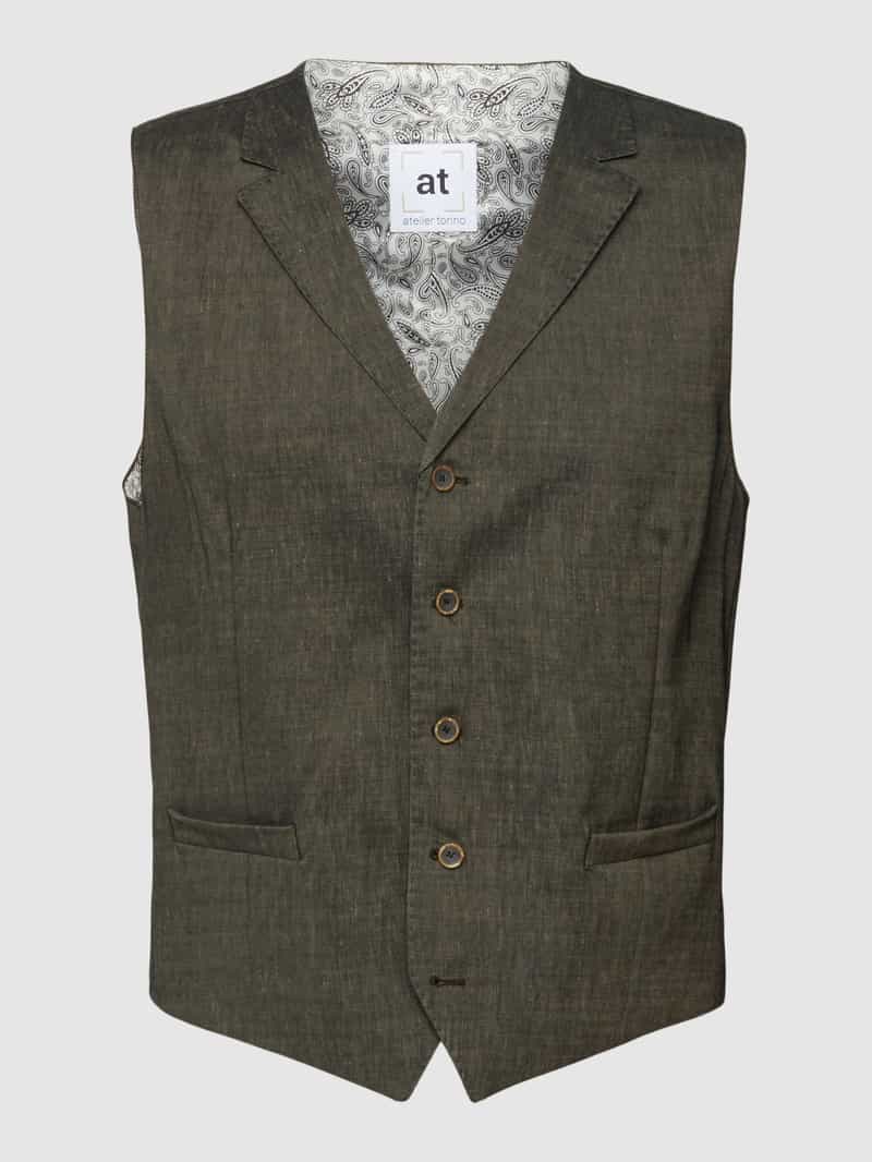 Gilet met reverskraag ATELIER TORINO