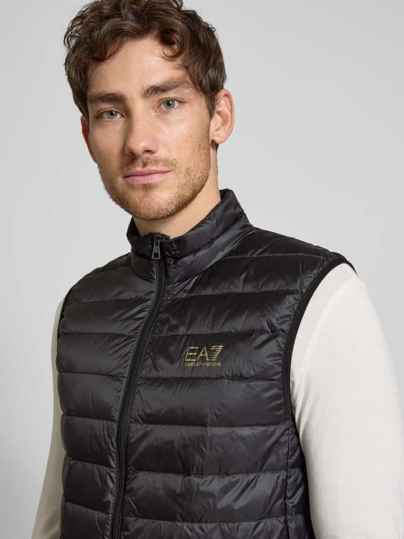 EA7 Emporio Armani Bodywarmer met opstaande kraag model 'TRAIN'