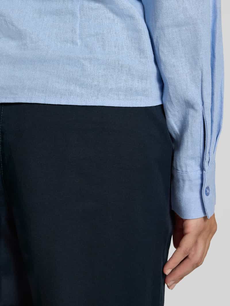 Marc O'Polo Wide leg chino van katoenmix model 'LANDE'