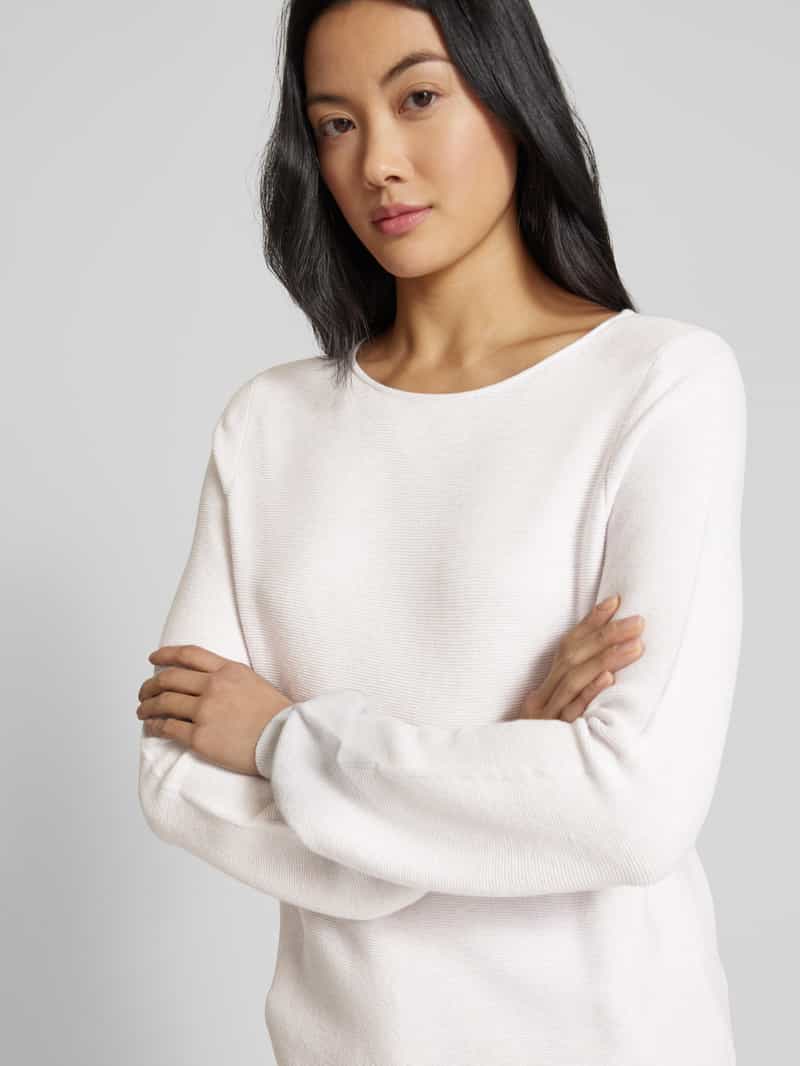 Christian Berg Woman Gebreide pullover met ballonmouwen
