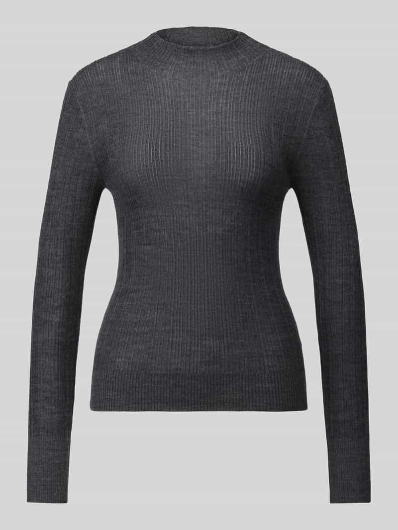 Jake*s Collection Slim fit col-pullover van pure wol