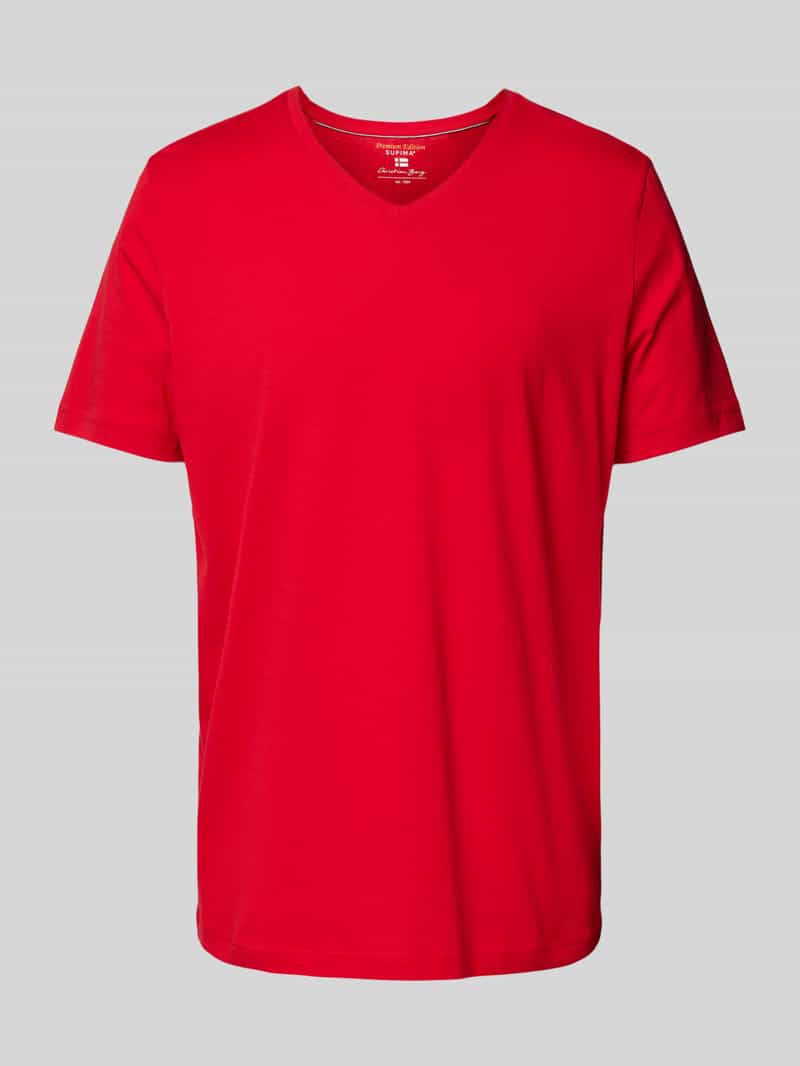 Christian Berg Men T-shirt met V-hals