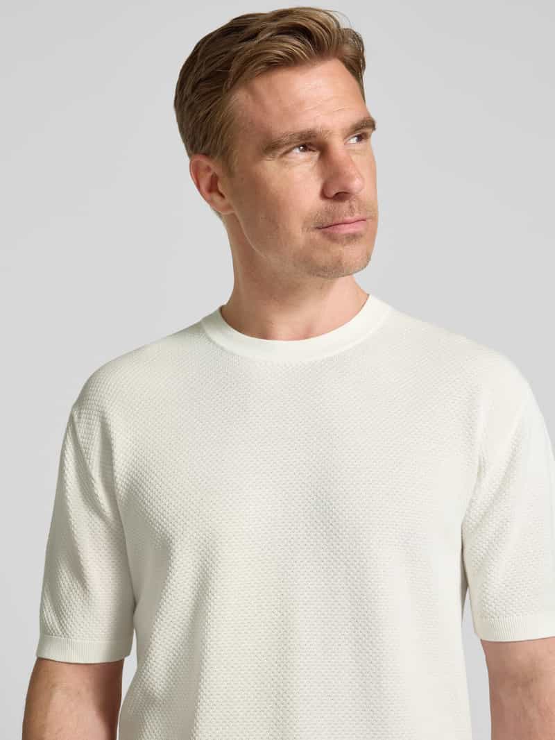 drykorn Gebreid shirt met structuurmotief model 'Derico'