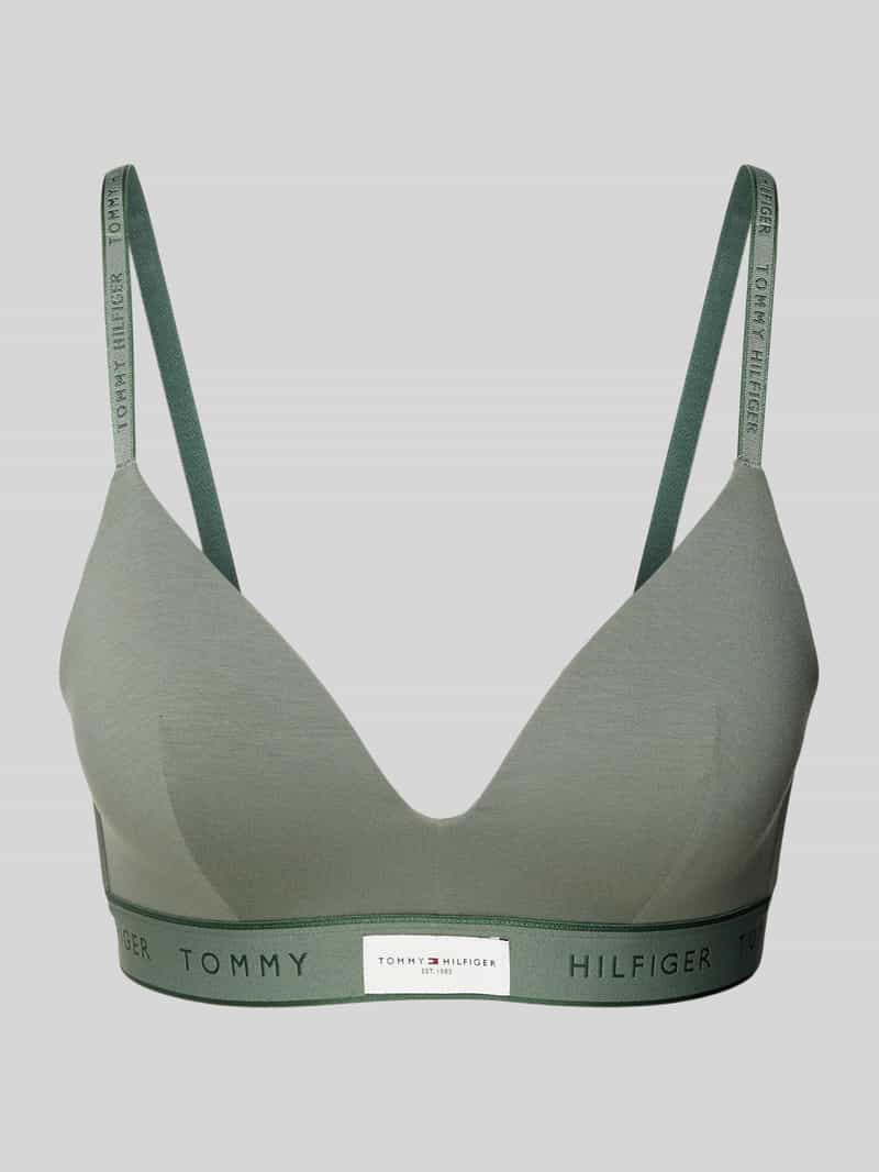 Tommy Hilfiger Beha met elastische band met label model 'LIGHTLY LINED'