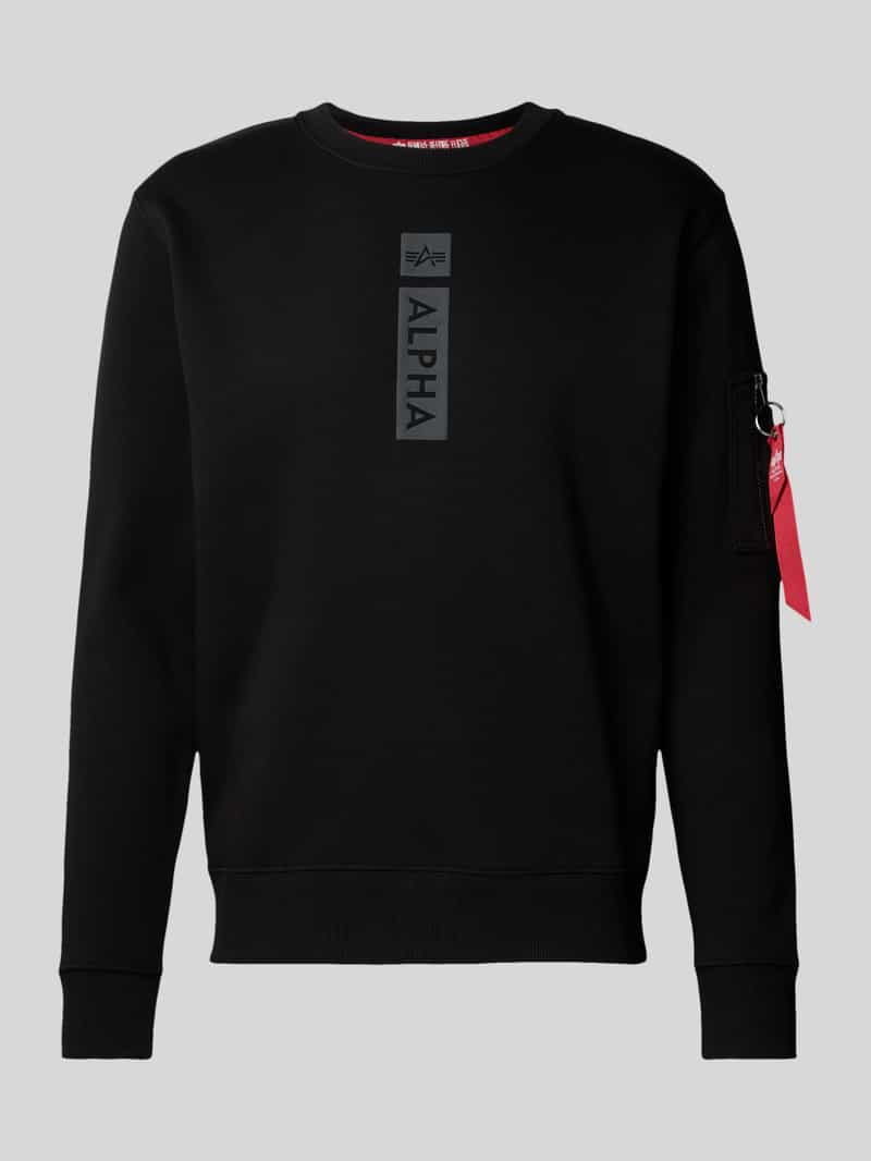 alpha industries Sweatshirt met labelprint