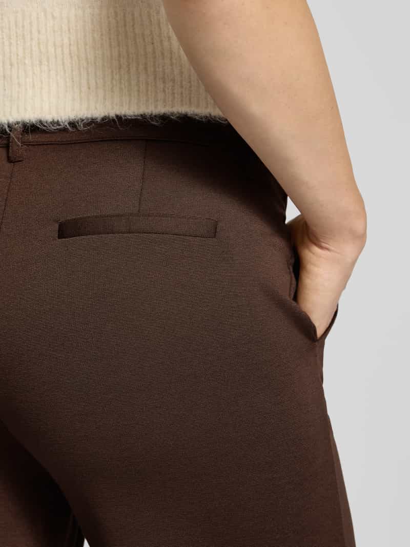 Soyaconcept Wide leg stoffen broek met paspelzak model 'DANIELA'