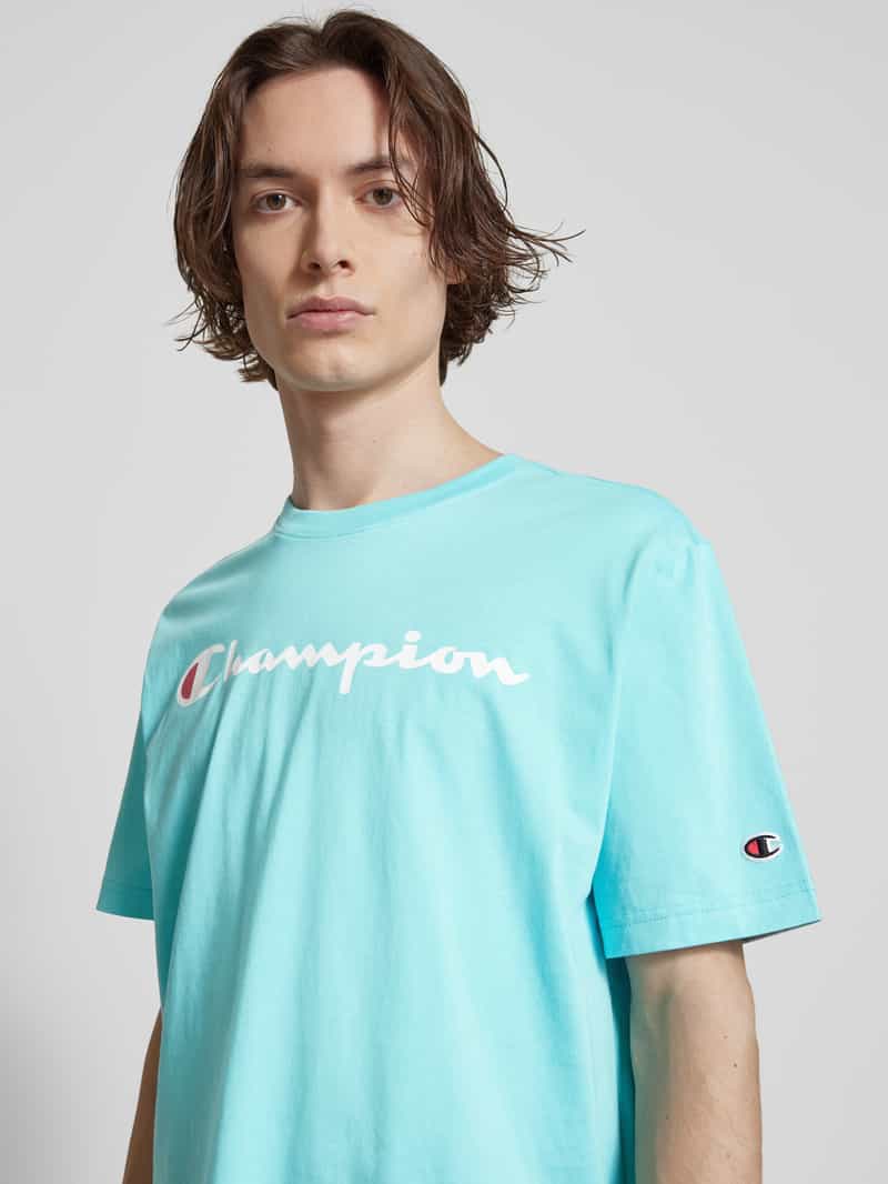 Champion T-shirt met labelprint