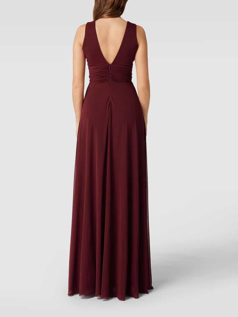 Avondjurk met plooien TROYDEN COLLECTION