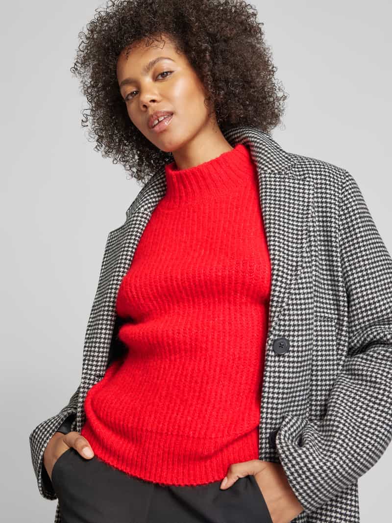 American vintage Gebreide pullover met ribboorden