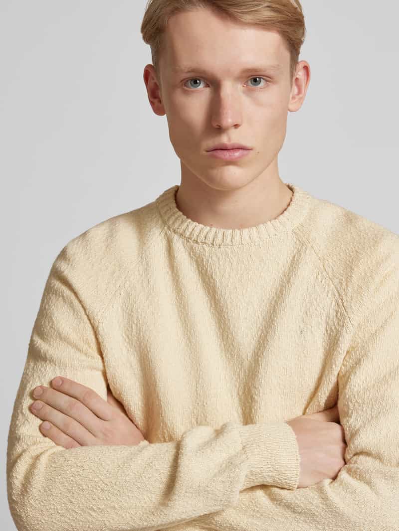 Blend Gebreide pullover met ribboorden model 'BHAFAN'