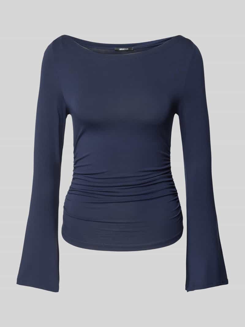 Gina Tricot Shirt met lange mouwen en rimpelingen