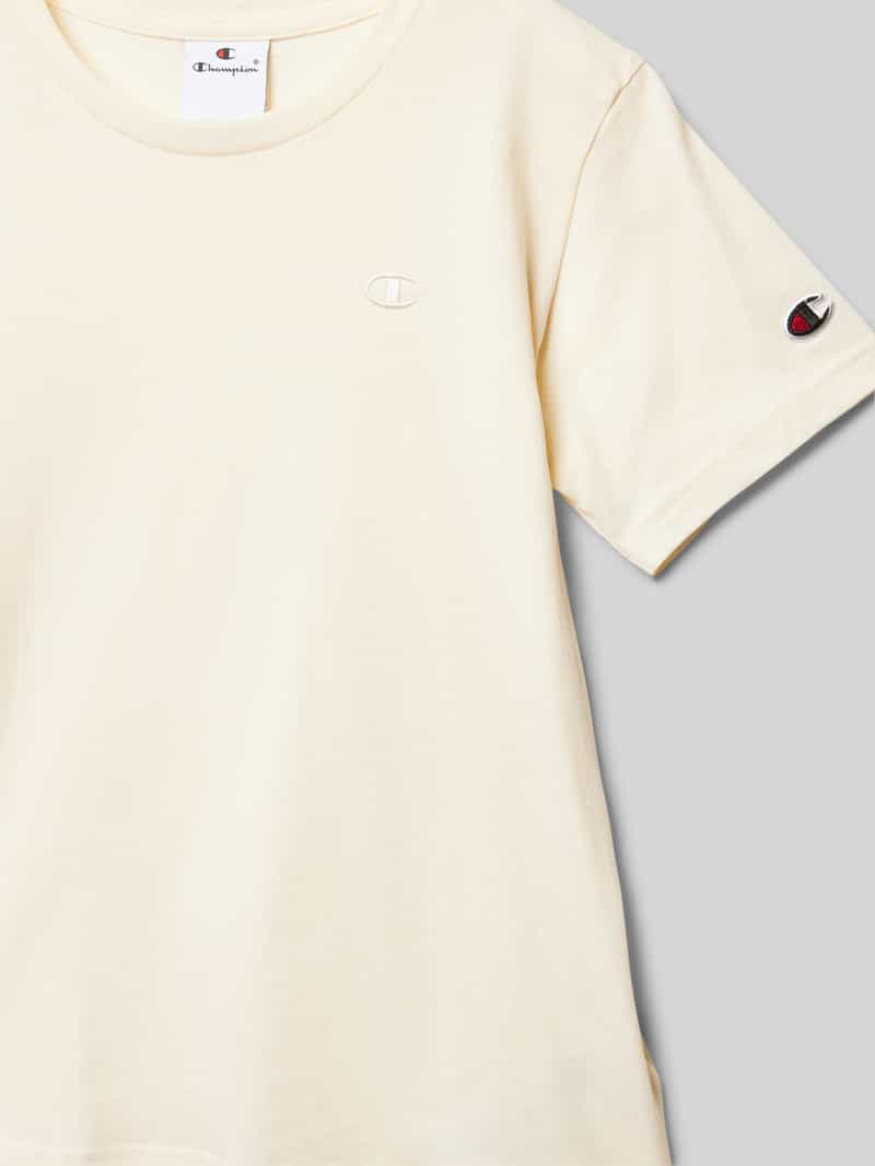 Champion T-shirt met labelstitching