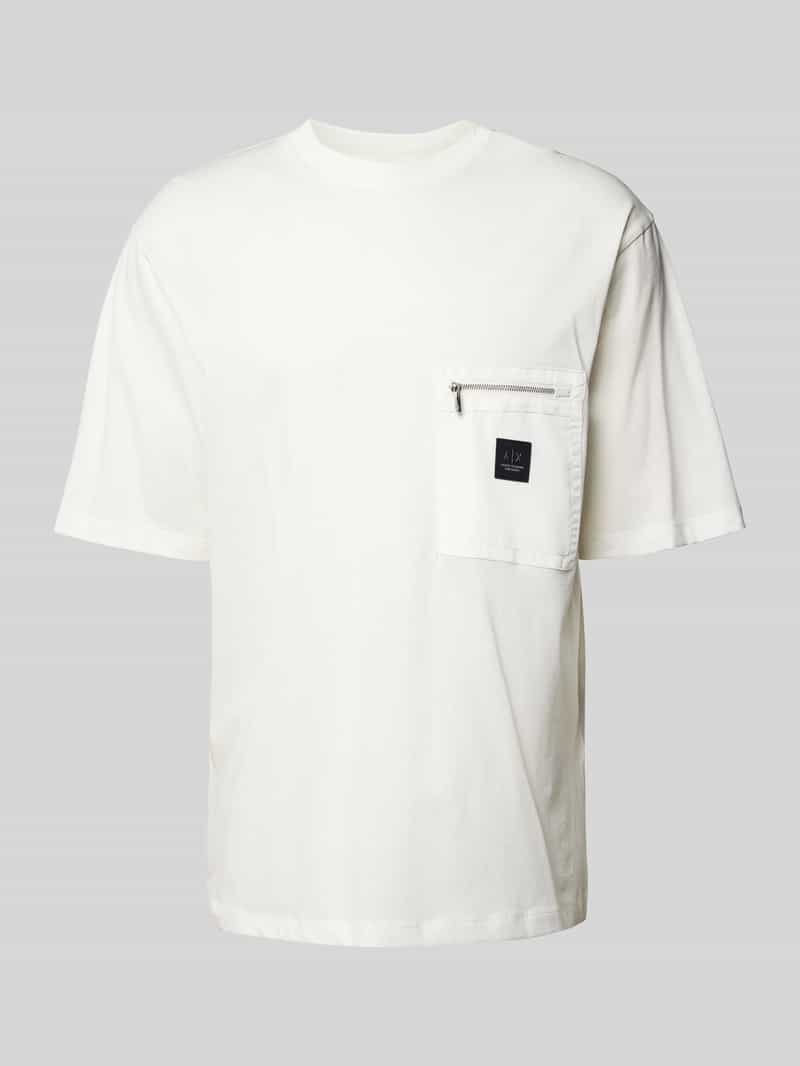 Armani Exchange Oversized T-shirt met labelpatch