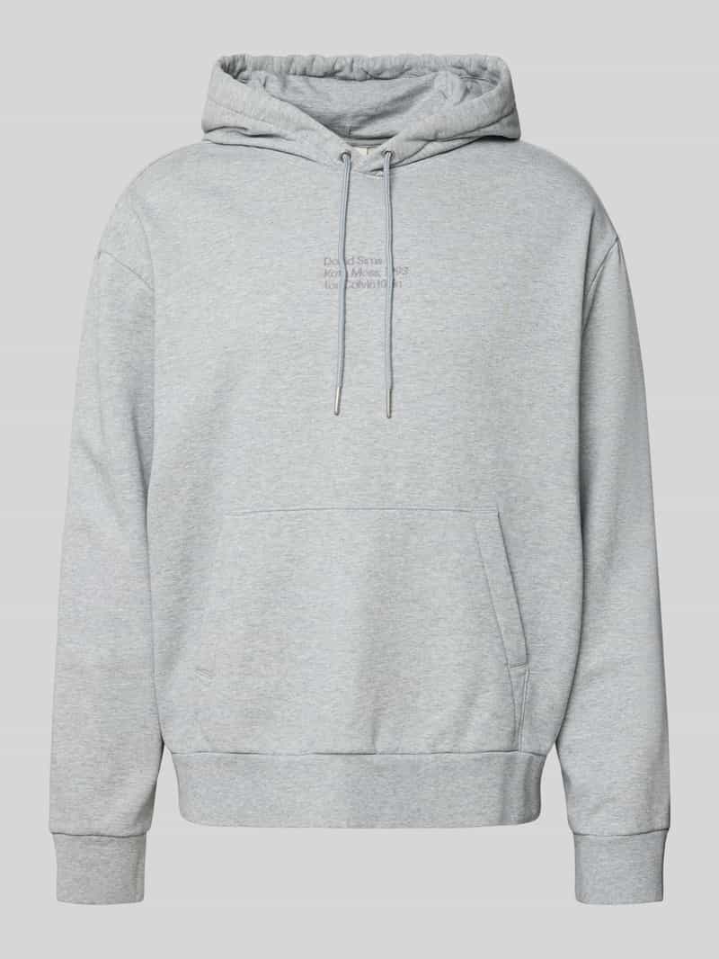 CK Calvin Klein Hoodie met labelstitching