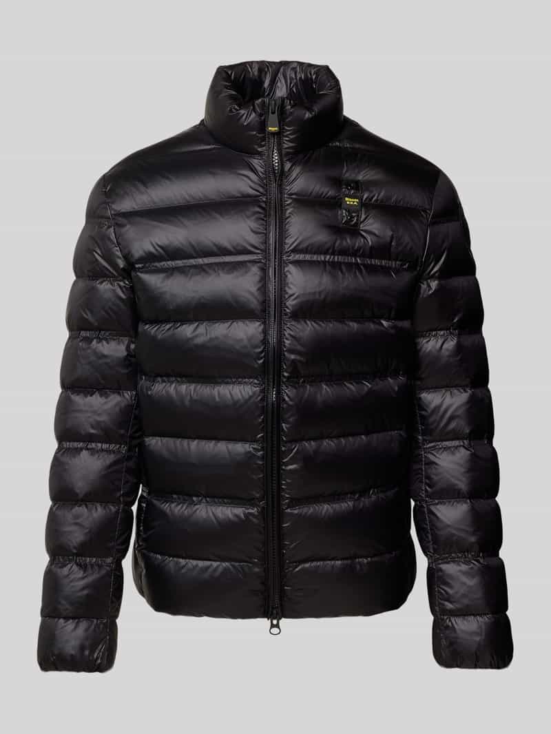 Blauer Usa Donsjack met tweewegritssluiting model 'BELMONT'