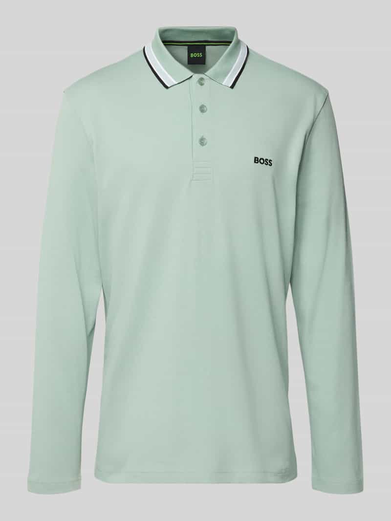 BOSS Green Regular fit poloshirt van puur katoen model 'PLISY'