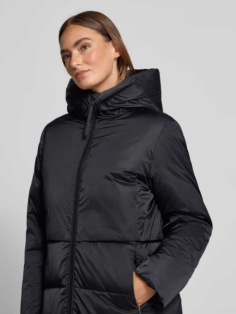 Joop! Gewatteerde lange jas met tweewegsritssluiting model 'CARMEN'