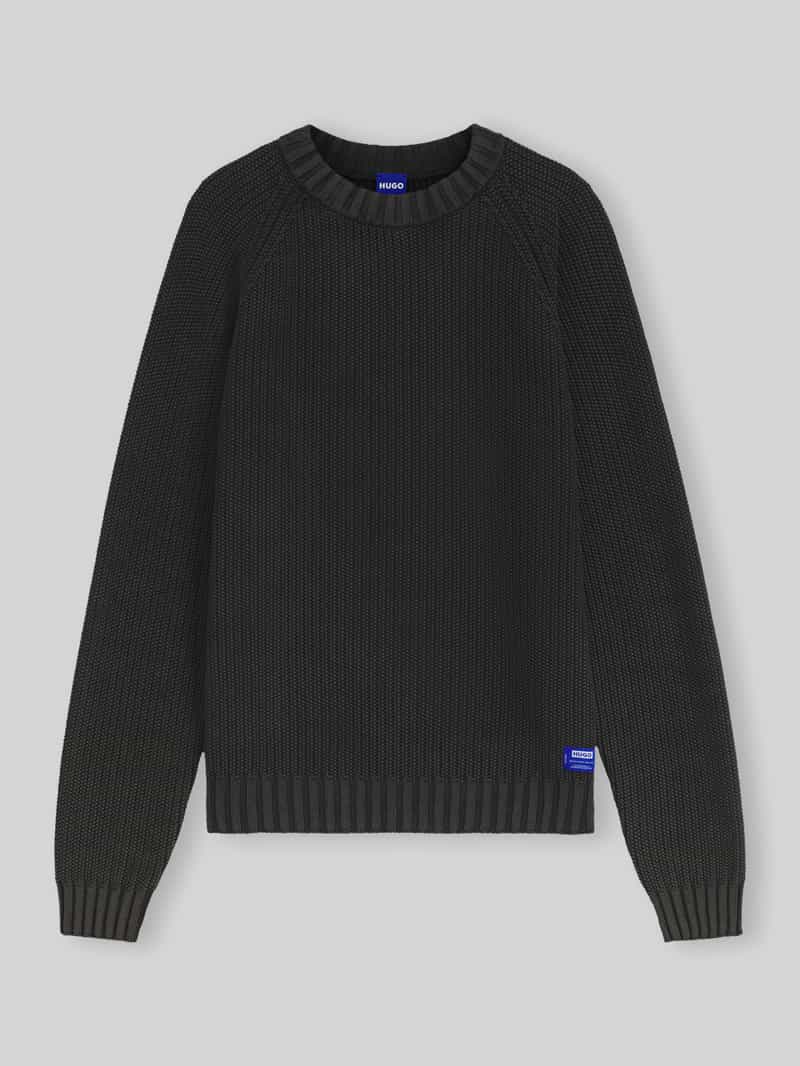 relaxed fit pullover van pure katoen model 'Sondye'