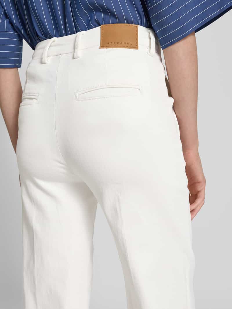 Stefanel Wide leg jeans met steekzakken