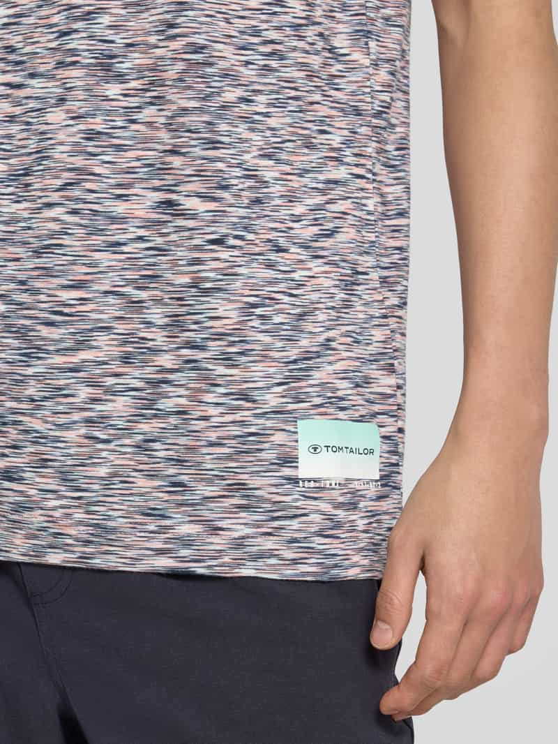 Tom Tailor Regular fit T-shirt van puur katoen