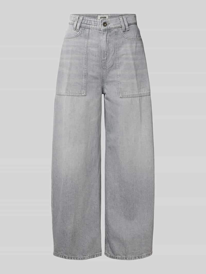 drykorn Jeans met wijde pijpen en steekzakken model 'DERIVE'