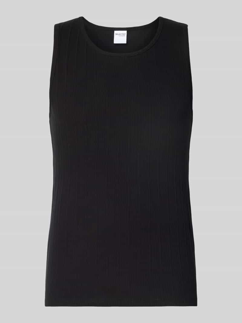 Selected Homme Tanktop met structuurmotief