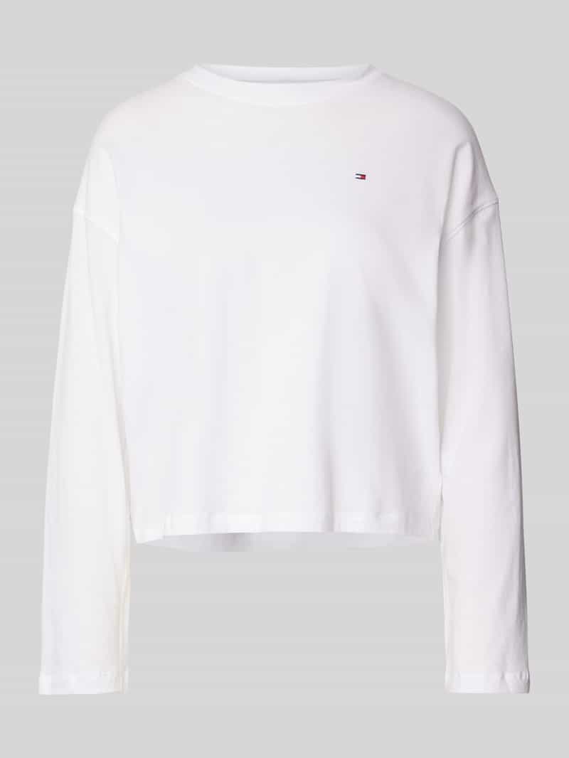 Tommy Hilfiger Shirt met lange mouwen en labelstitching