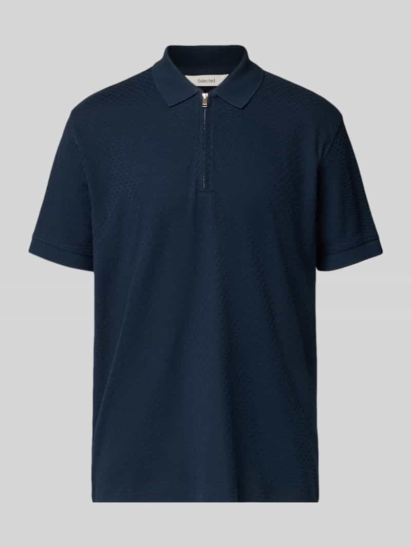 Selected Homme Regular fit poloshirt van puur katoen model 'ISAAC'