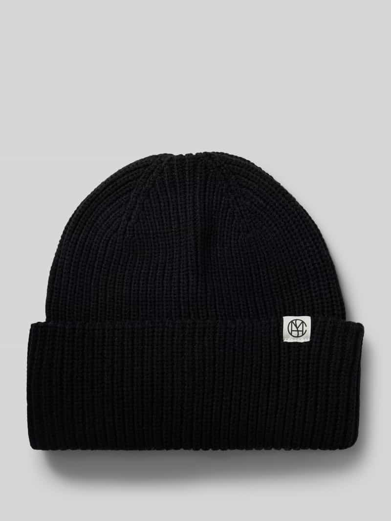 MSCH Copenhagen Beanie met logopatch, model 'Galline Rachelle'